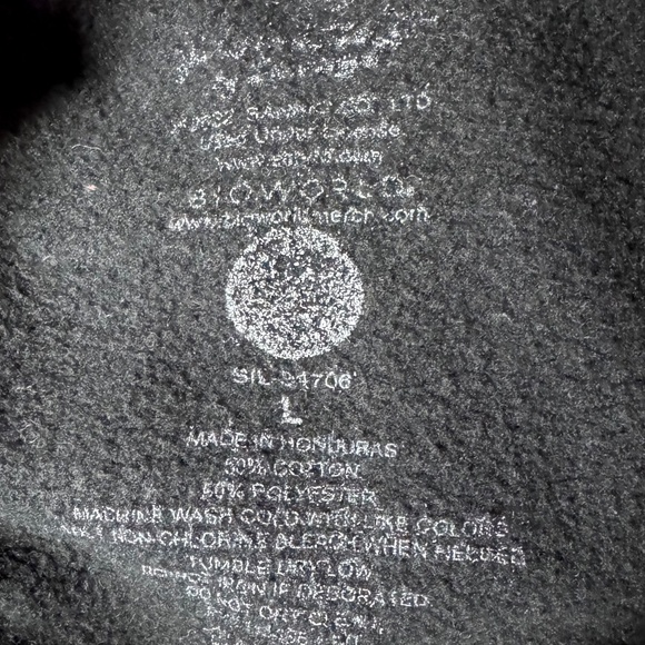 Sanrio Kuromi Heart Adult Large Pullover Sweatshirt Hoodie - Picture 4 of 7